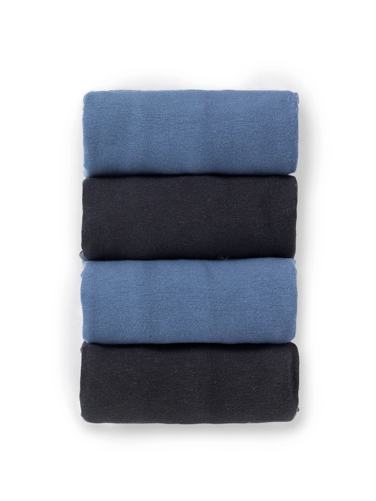 Slips fermés taille haute lot de 4