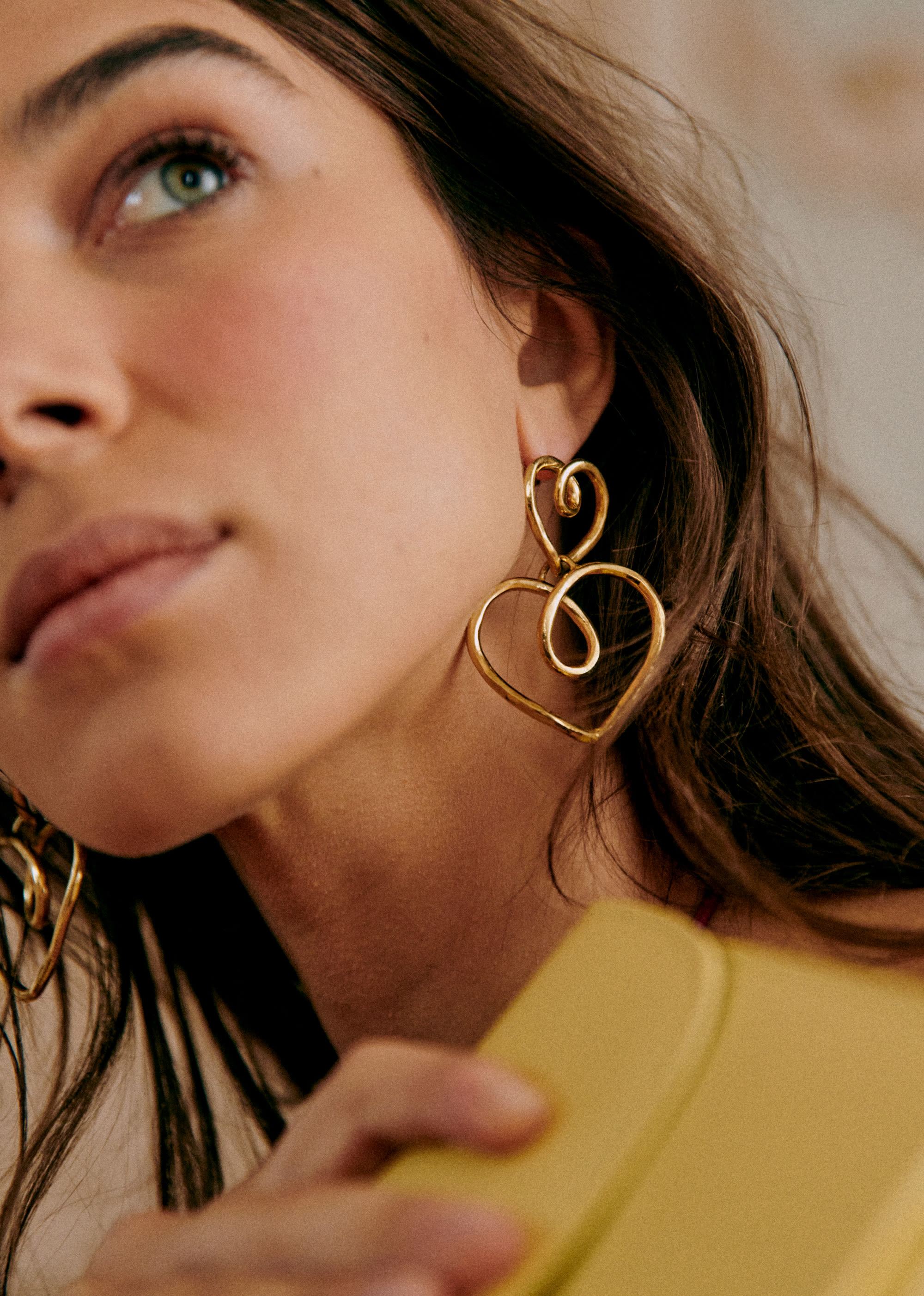 Boucles d'oreilles Cœur - Doré - E-SHOP/BIJOUX Boucles d'Oreilles 5905783
