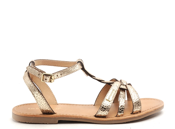Les tropeziennes nu pieds plats femme hamsuni f or