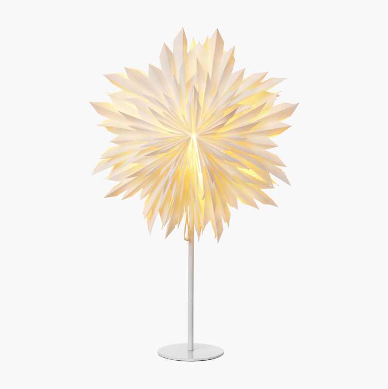 Adventsstjerne på fot, 40 cm