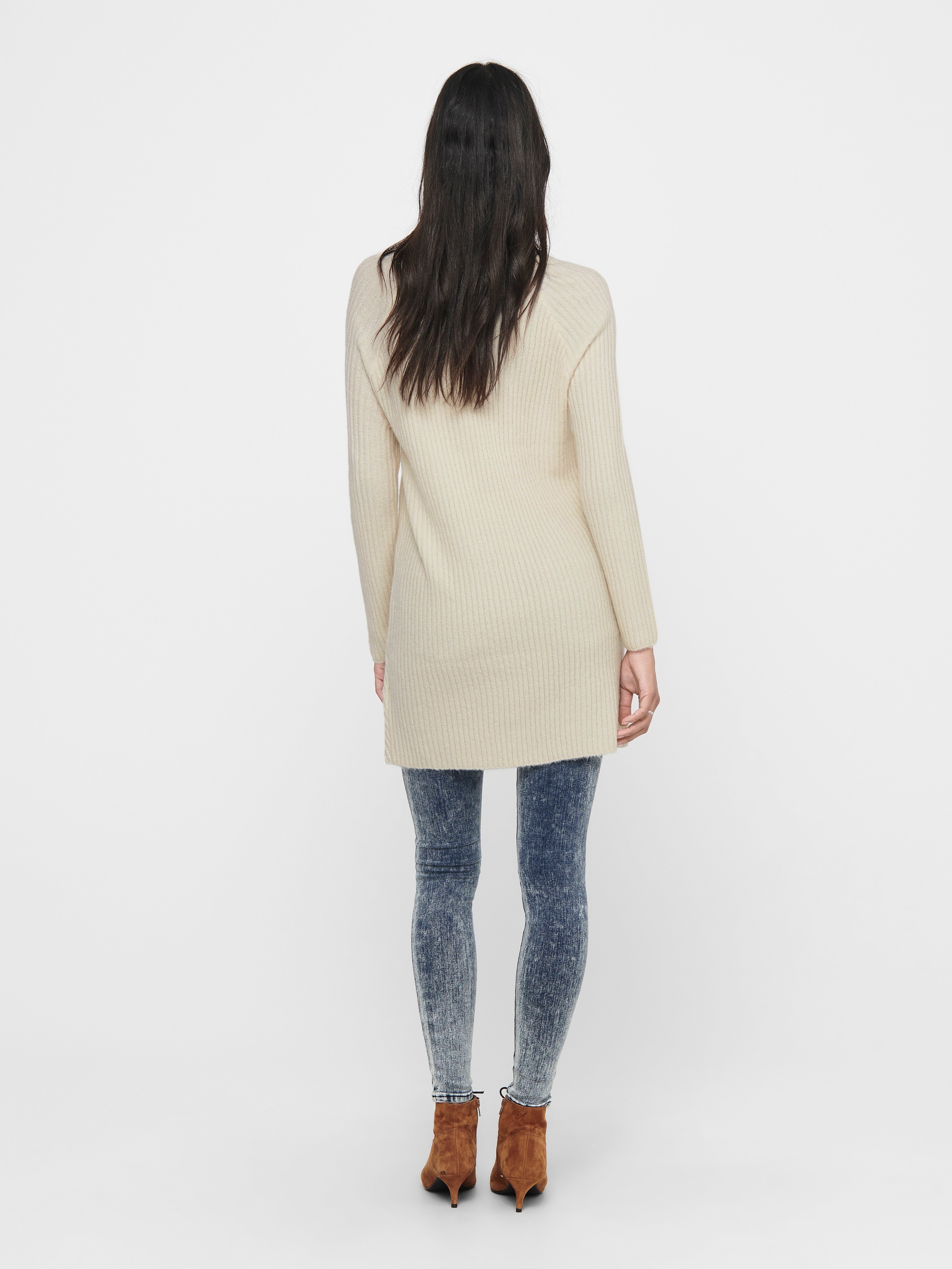 ONLCAROL Langes Kleid Whitecap Gray