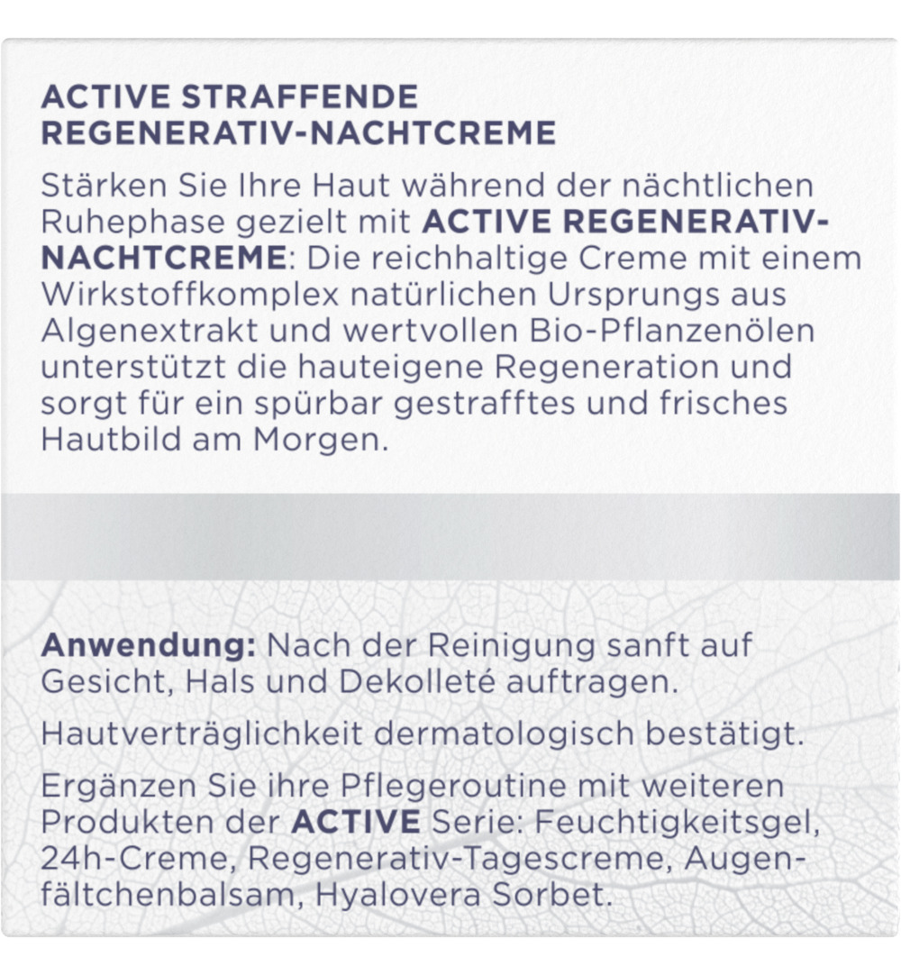 Heliotrop Active regeneratie nachtcreme (50 ml)