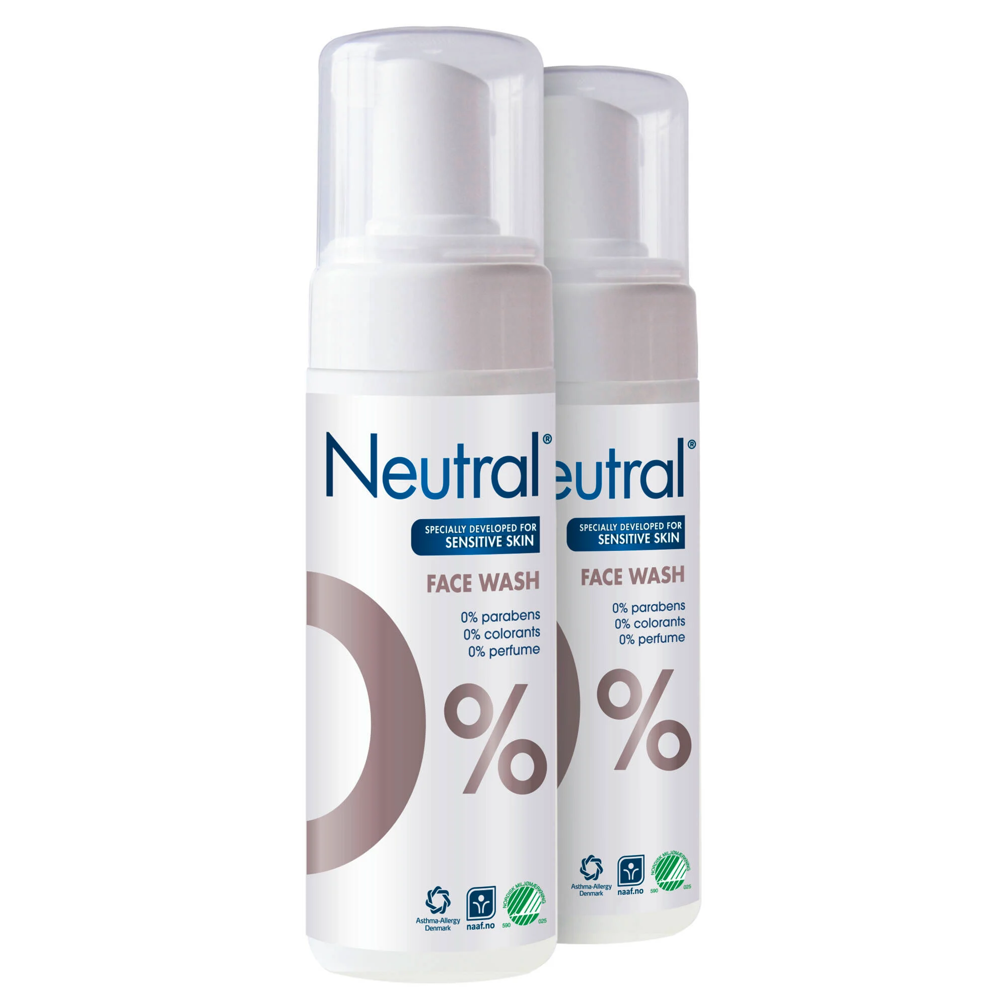 Neutral face wash lotion Parfumvrij - 2 x 150 ml