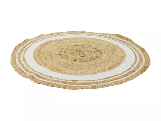Tapis Rond Déco en Jute 
