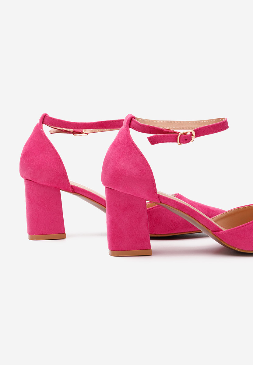 Chaussures à talon épais fuchsia Alivila V2
