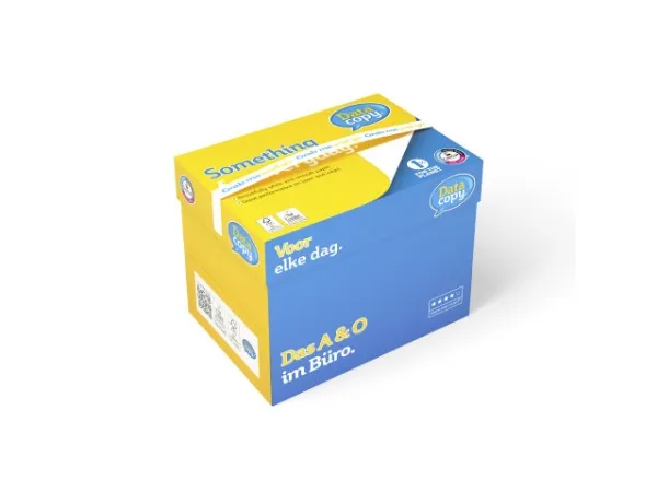 Kopipapir Data Copy A4 hvid 80g - med 4 huller - (500 ark)