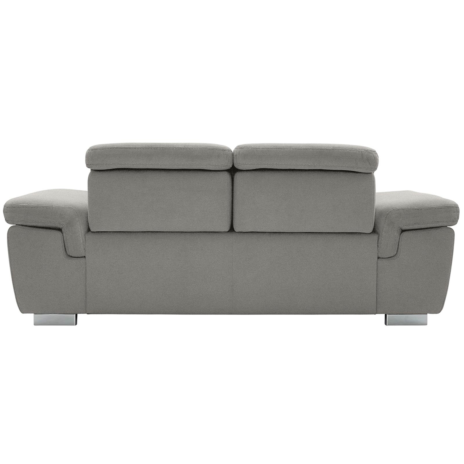 polsterpower 2,5-Sitzer Boxspringsofa - Belle silver - Basismodell