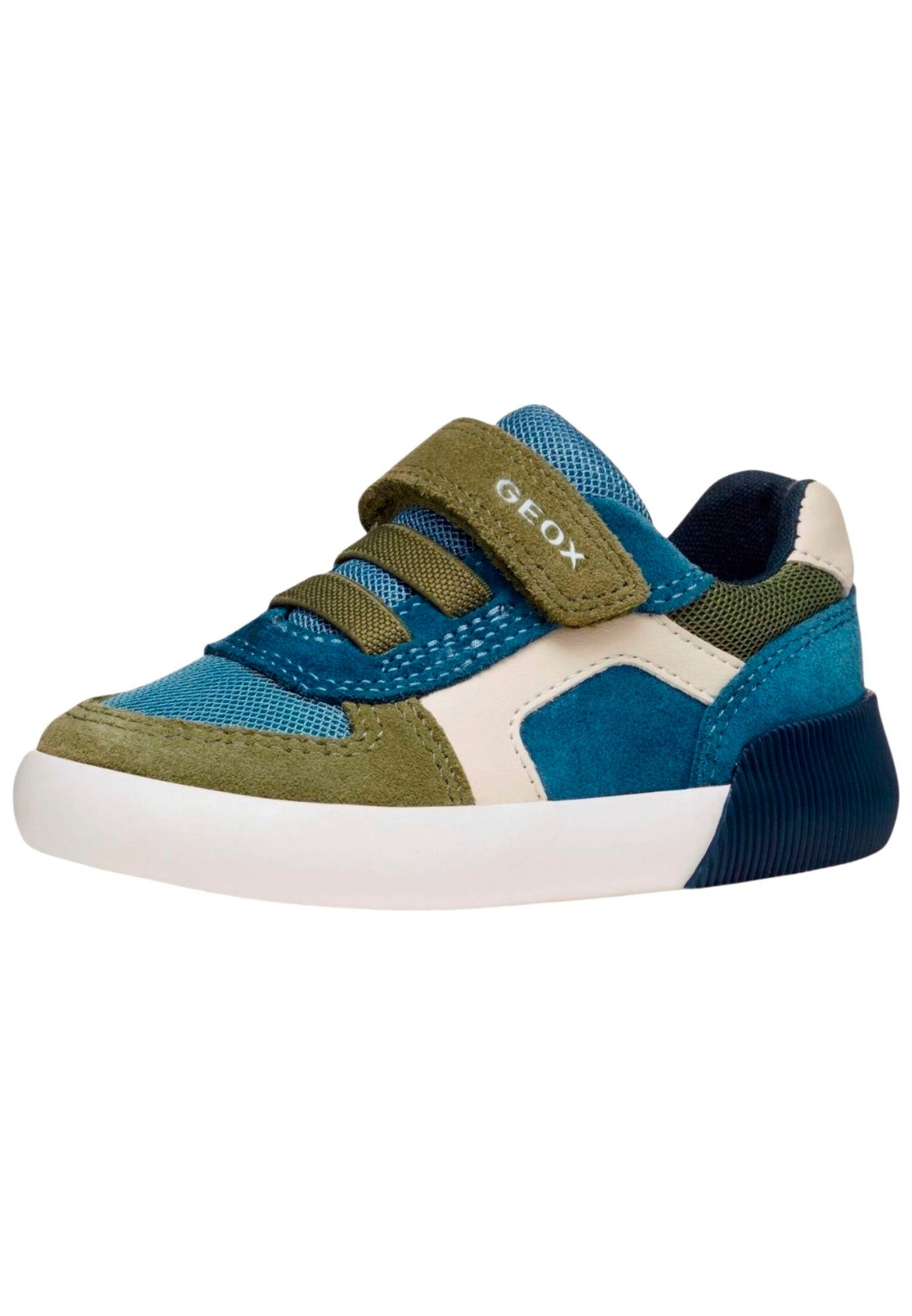 GEOX Sneaker Blau/Braun