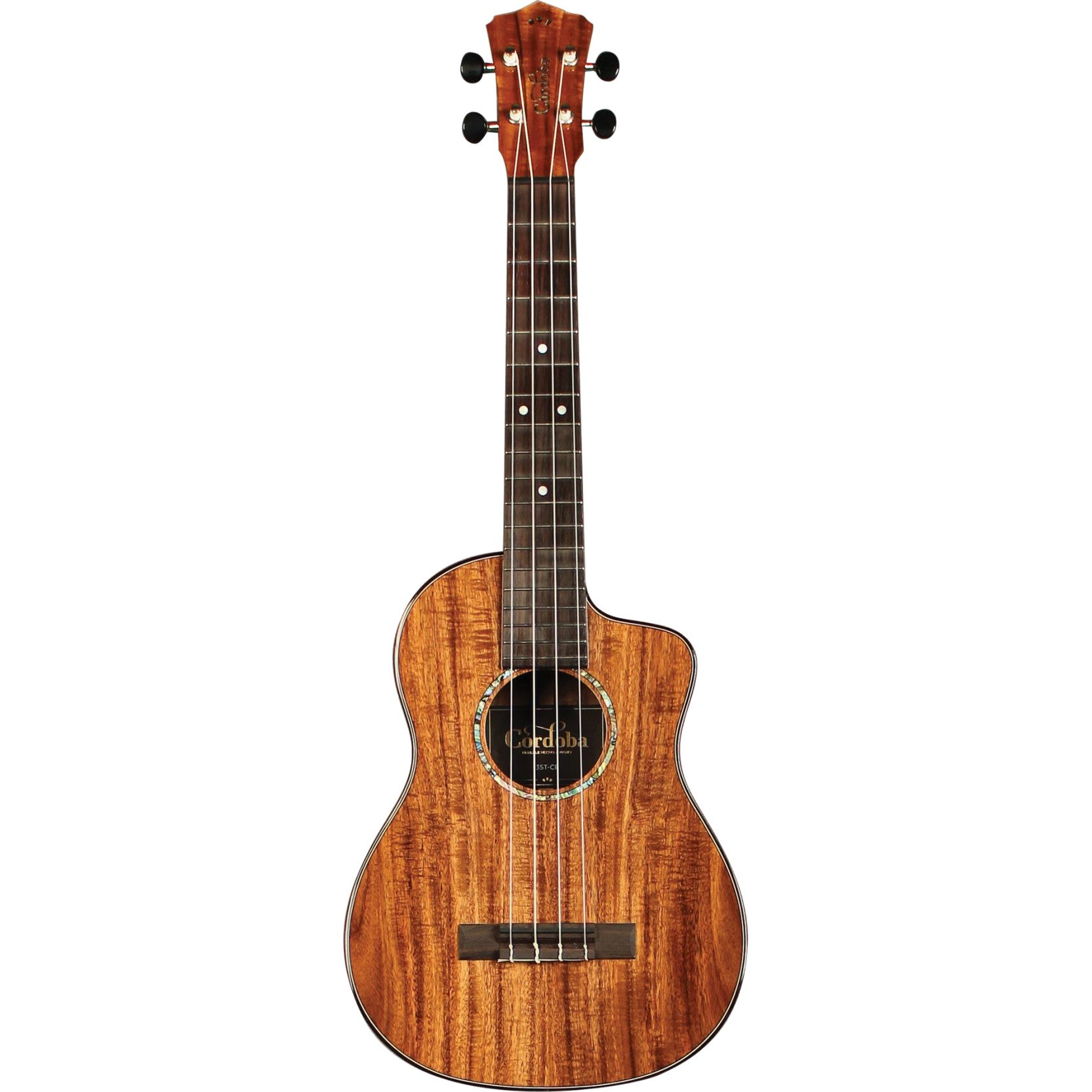 Cordoba 35T-CE elektrisch-akoestische tenor ukelele met koffer