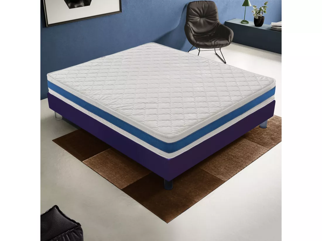Matelas en mousse - réversible - 11 zones de confort – niveau de rigidité H2 140x190 cm