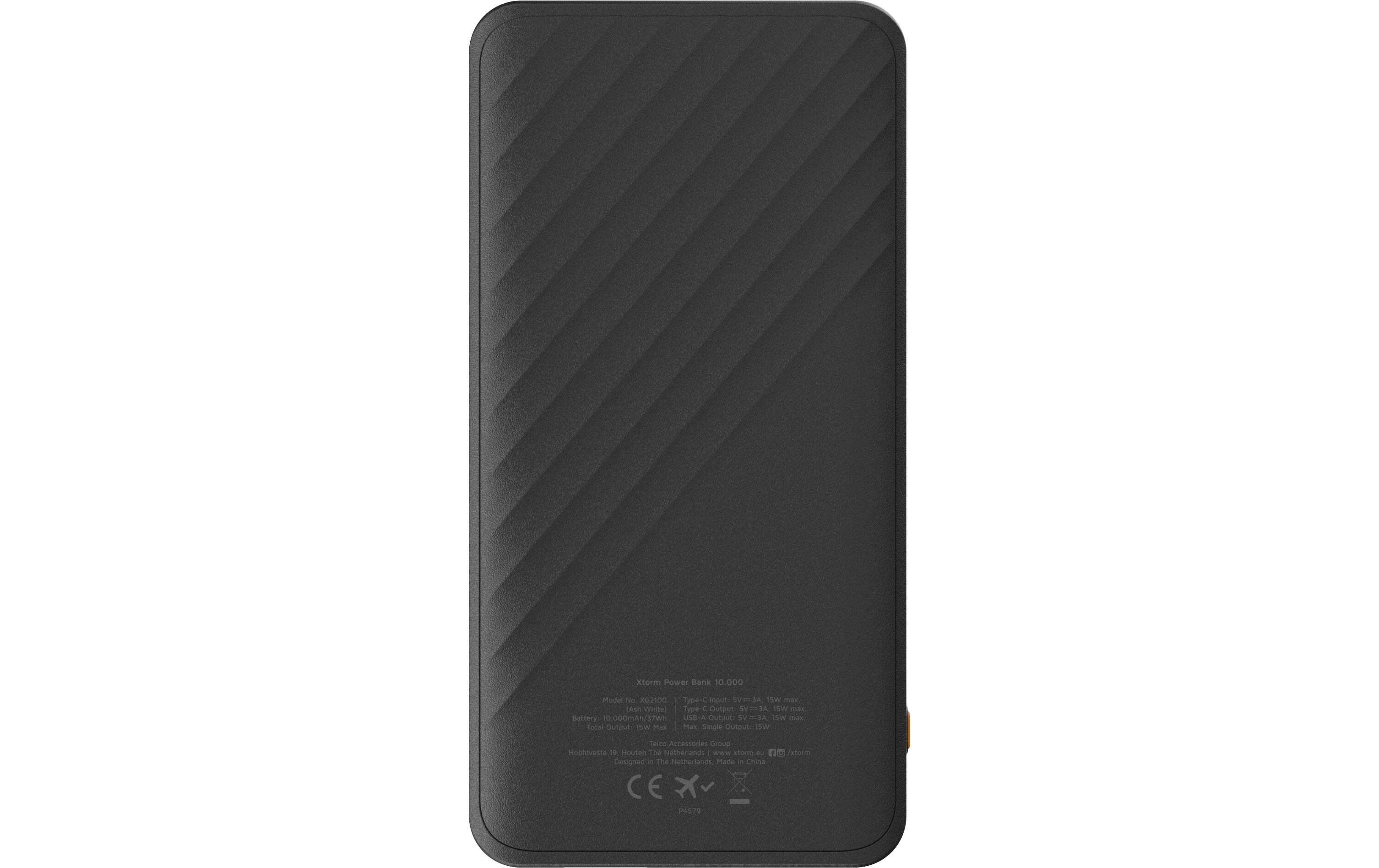 Powerbank Go2 10000 mAhSchlanke 2-Port-Powerbank mit FastCharge