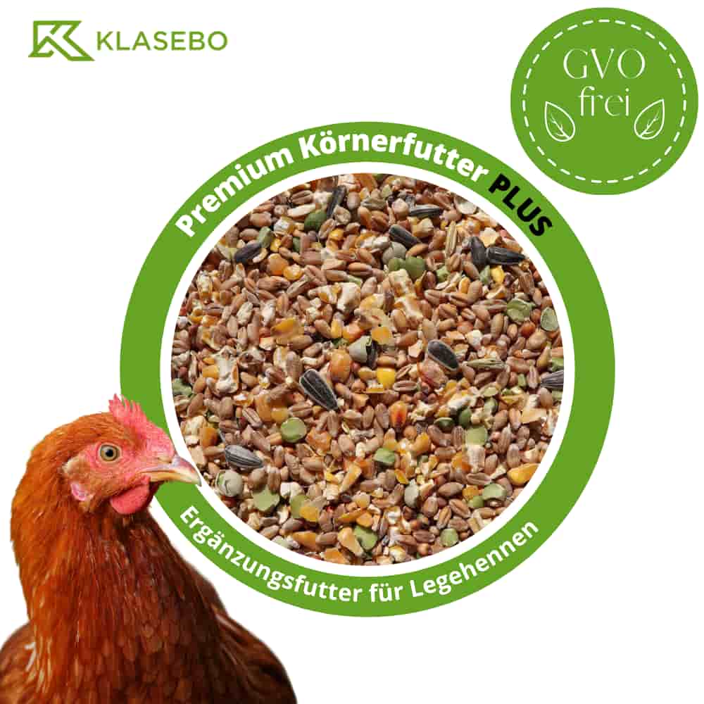 25 kg Premium Pluimveevoer – Graanvoer PLUS voor gezonde en gelukkige kippen, ganzen en eenden