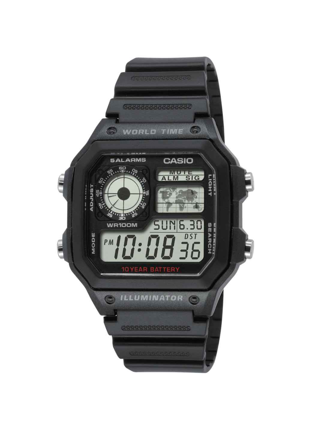 Casio Illuminator Digital-Herrenuhr