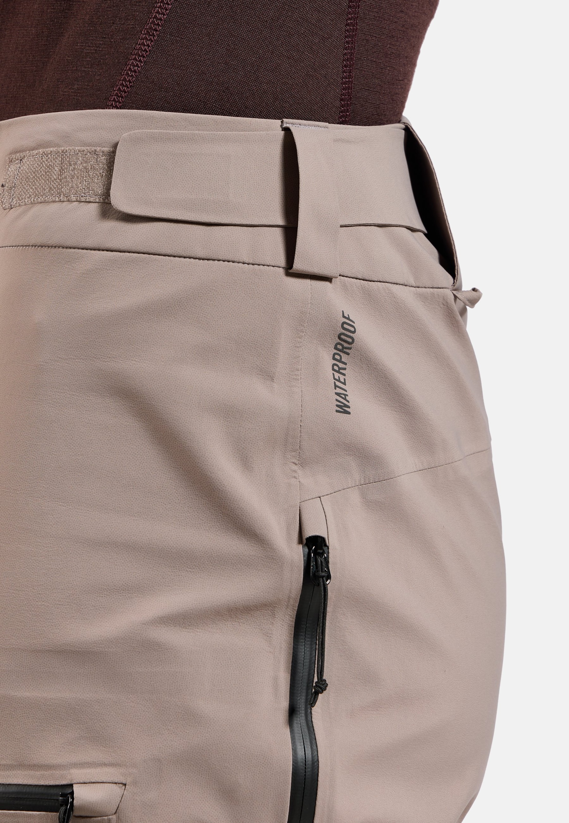 X-Alp 3L Hardshell-Skihose in cinder