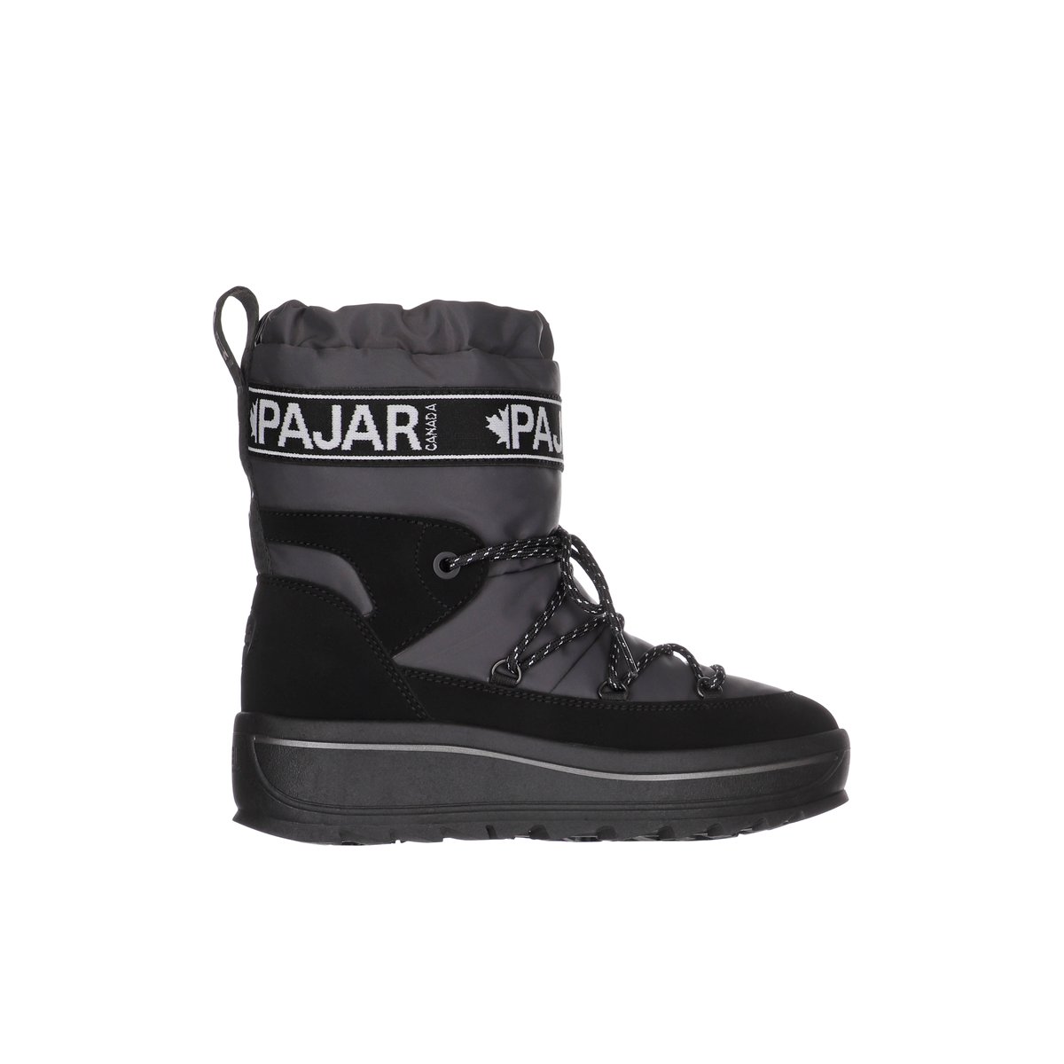 PAJAR-Galaxy-Bottes d'hiver - Talon plat - Argent