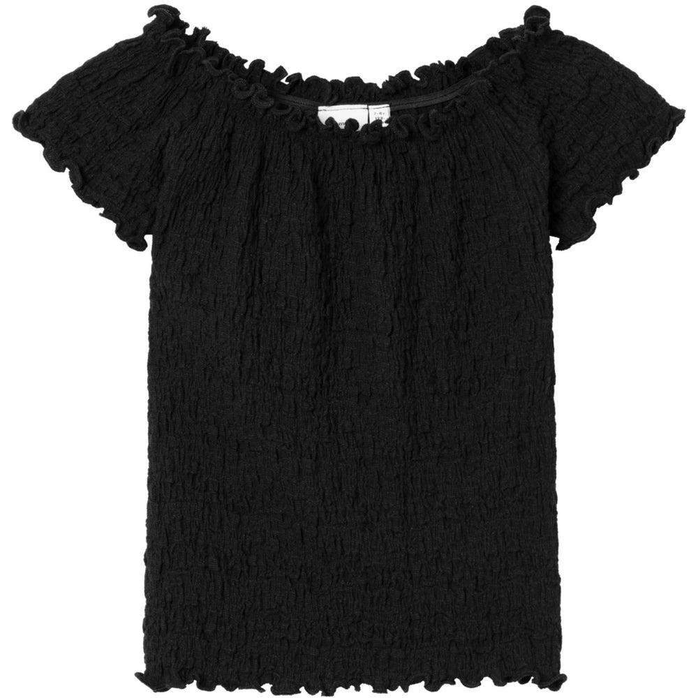 Køb Name It Black Halisse Kort T-Shirt | Luksusbaby