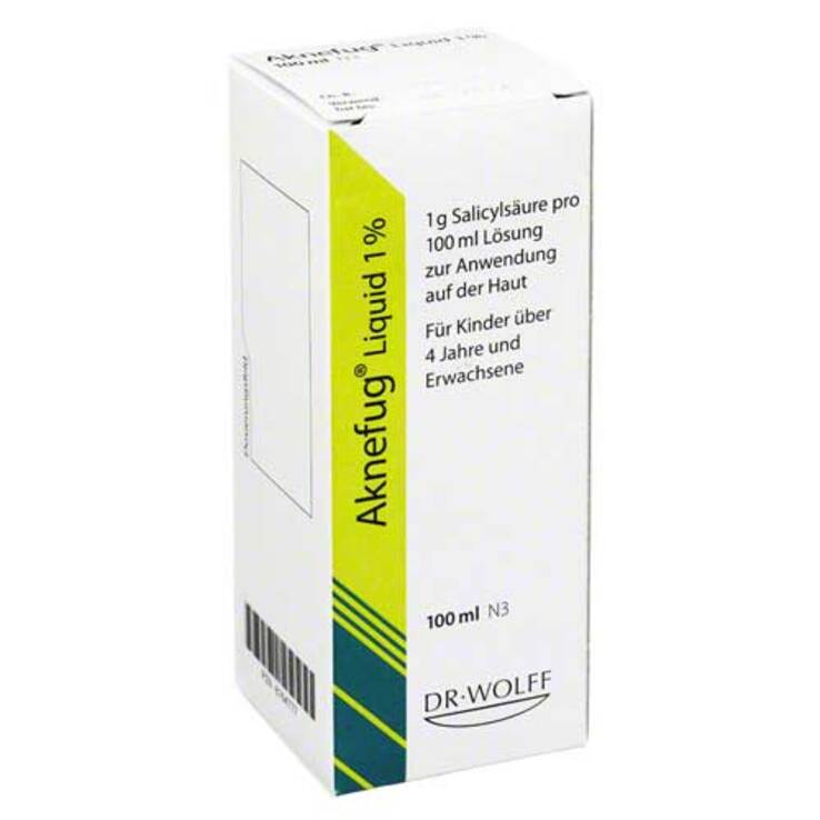 Aknefug liquid 1% Lösung, 100 ml