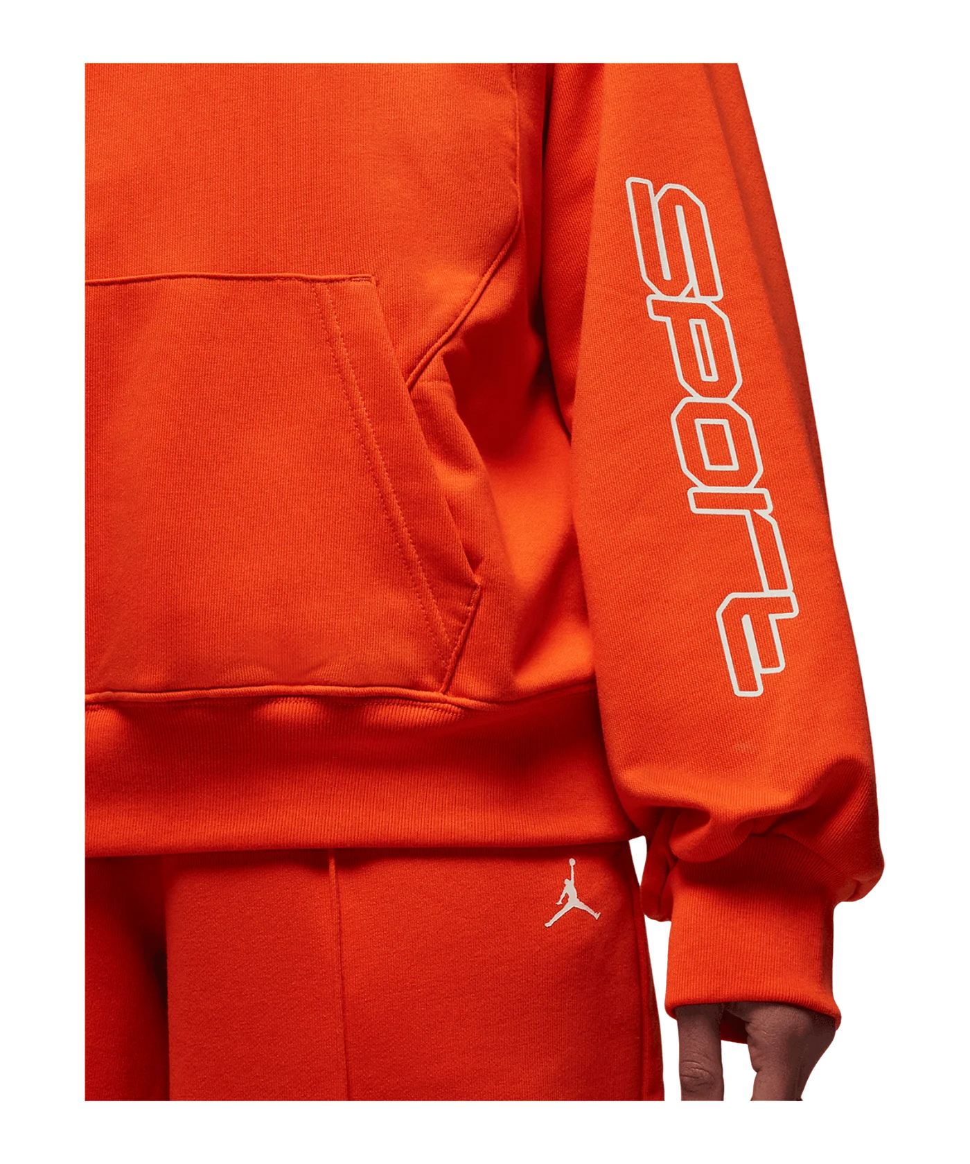 Jordan Sport Graphic Fleece Hoody Damen Rot F633