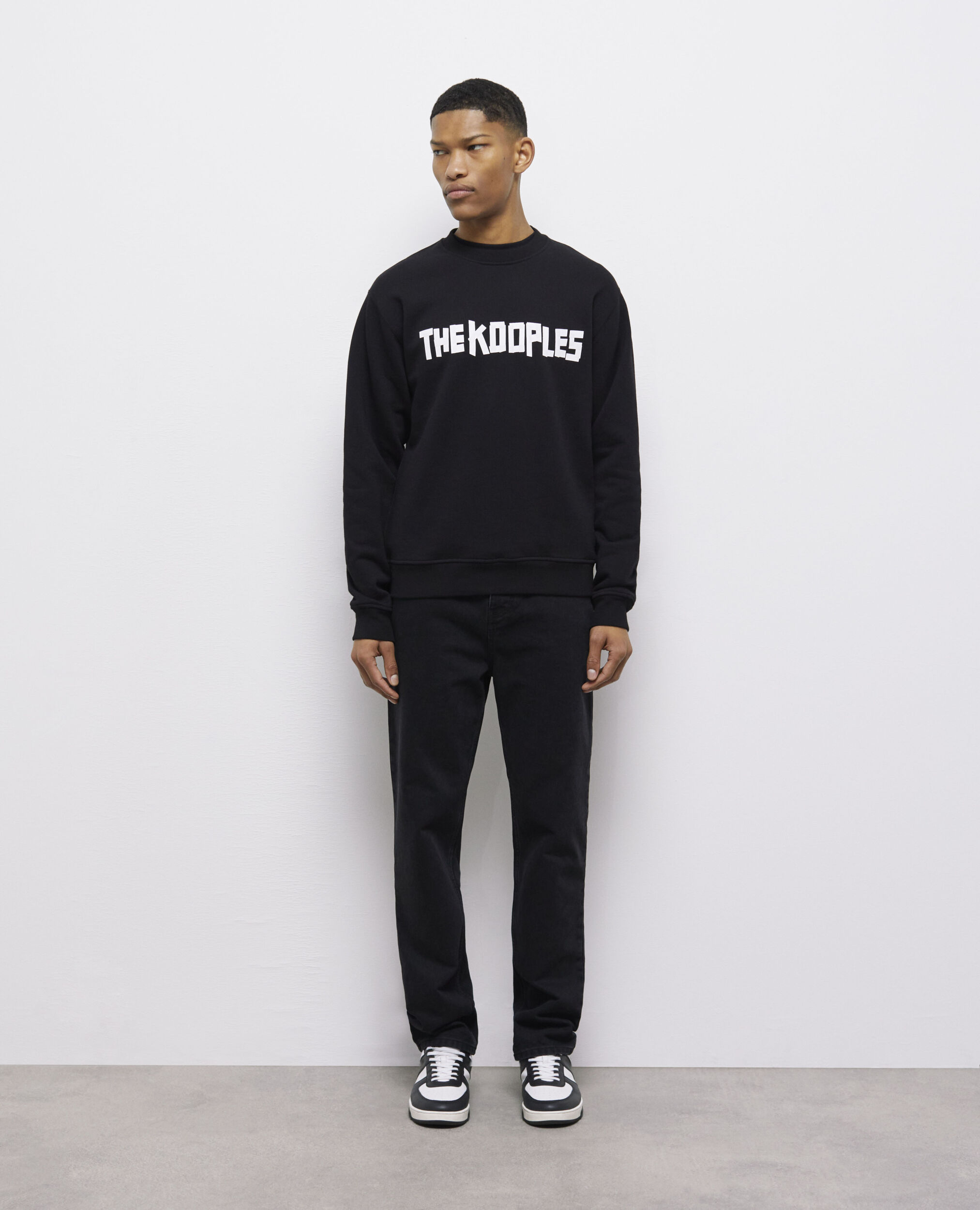 Sweatshirt logo The Kooples noir