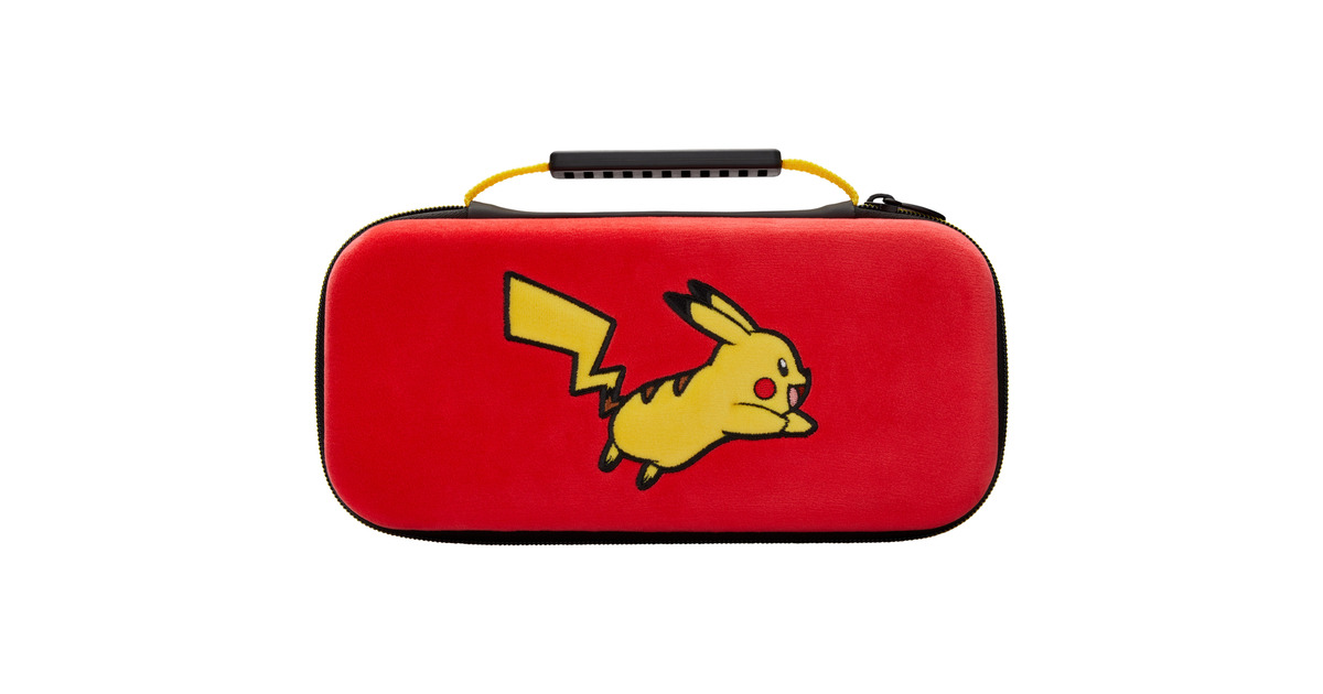PowerAProtection Case for Nintendo Switch - Pokémon: Pikachu Jump tas  (Rood, Nintendo Switch - OLED Model, Nintendo Switch of Nintendo Switch Lite)