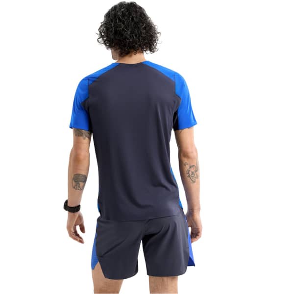 T-shirt trail ARC'TERYX NORVAN DOWNWORD LOGO SS M VITALITY/BLACK SAPPHIRE
