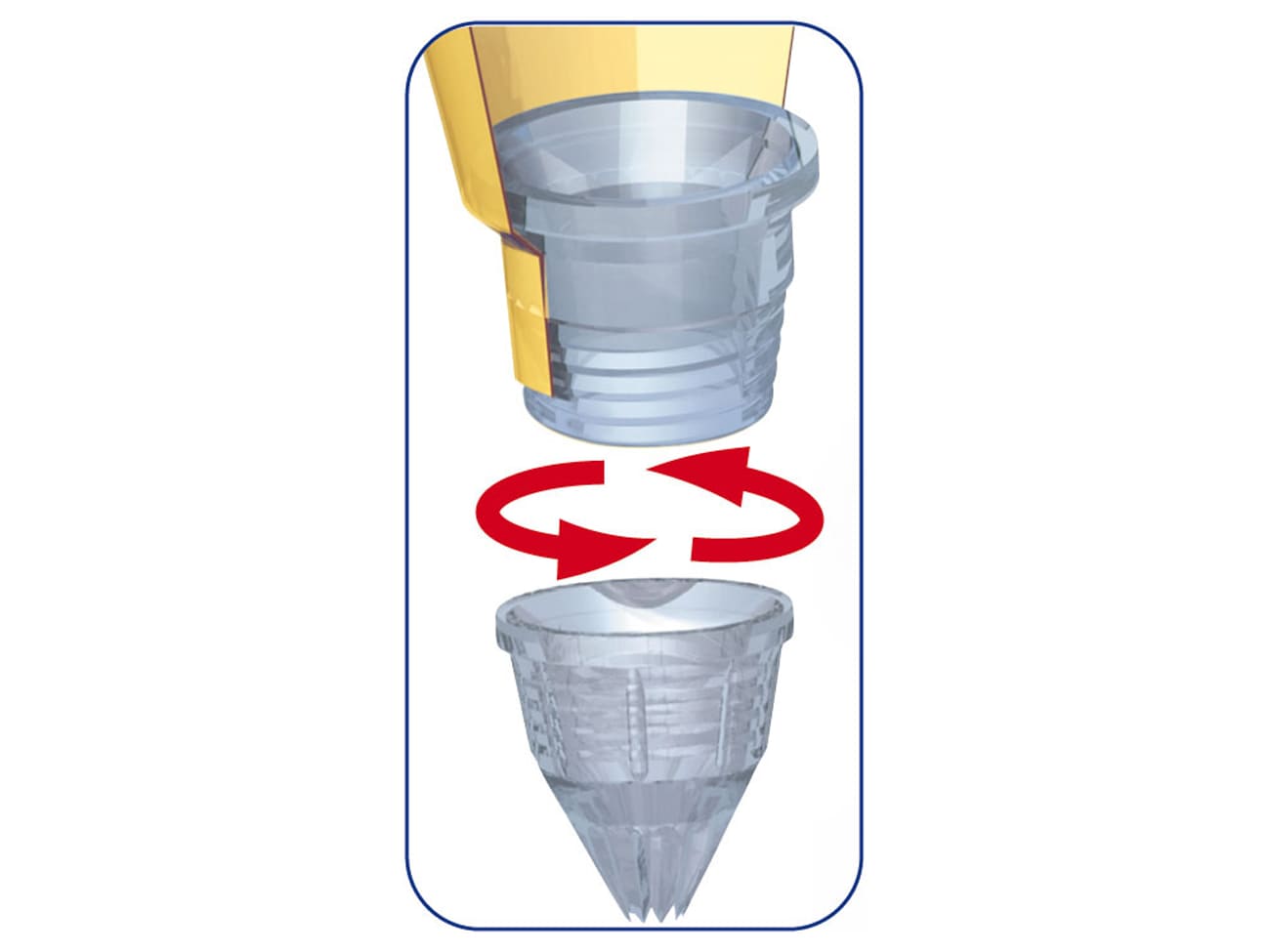Douille interchangeable (x 10) - copolyester - Matfer