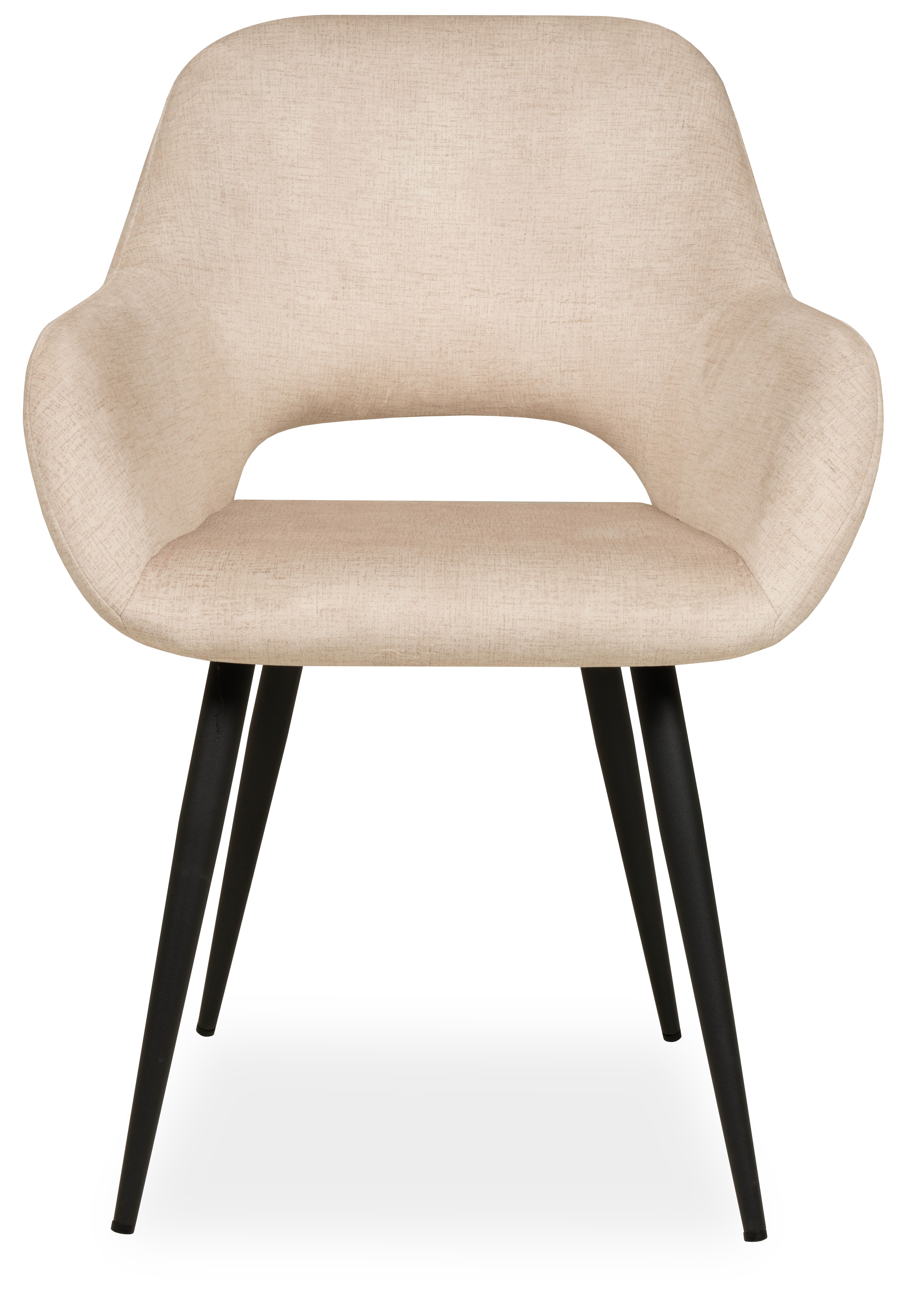 Eetkamerstoel Vintage Velvet Beige Serra B58 x D57 x H87 cm