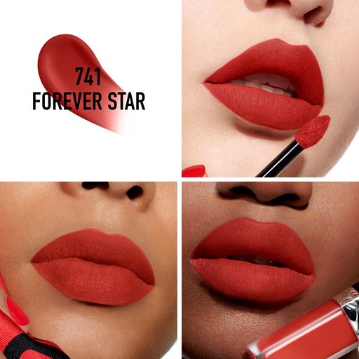 Dior Rouge Forever Liquid Lipstick, 741 Forever Star