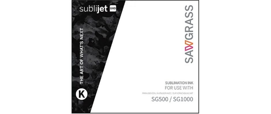 Tinte Sublijet UHD, 31 ml SchwarzSublimationstinte für Sawgrass SG500 und SG1000