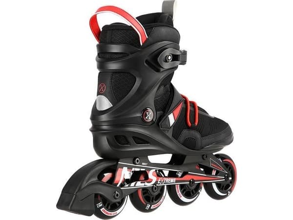 Nils Extreme NA14124 rulleskøyter sort STØRRELSE. 44 NILS EXTREME INLINE SKØYTER