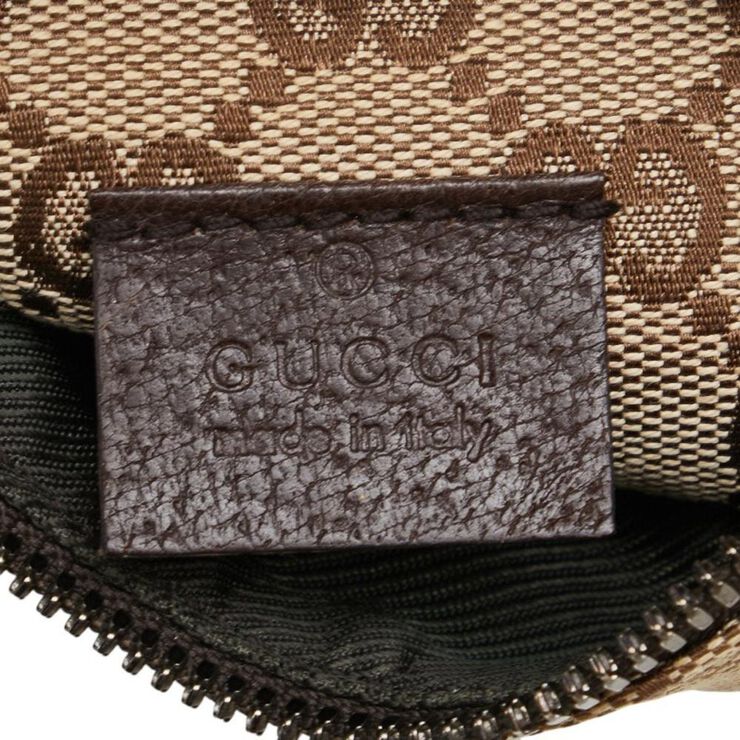 Gucci Vintage Gucci Belt Bag Brown