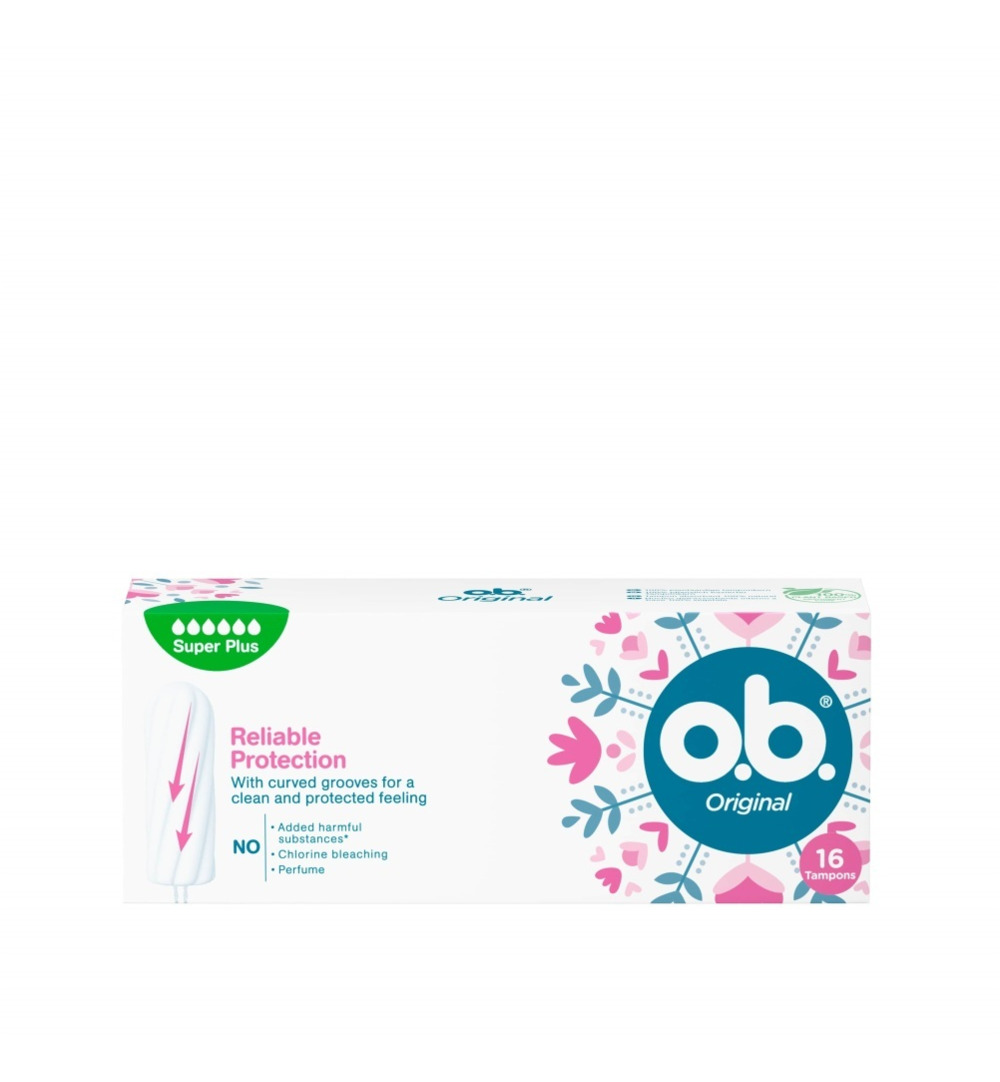 Ob Tampons super plus (16 stuks)