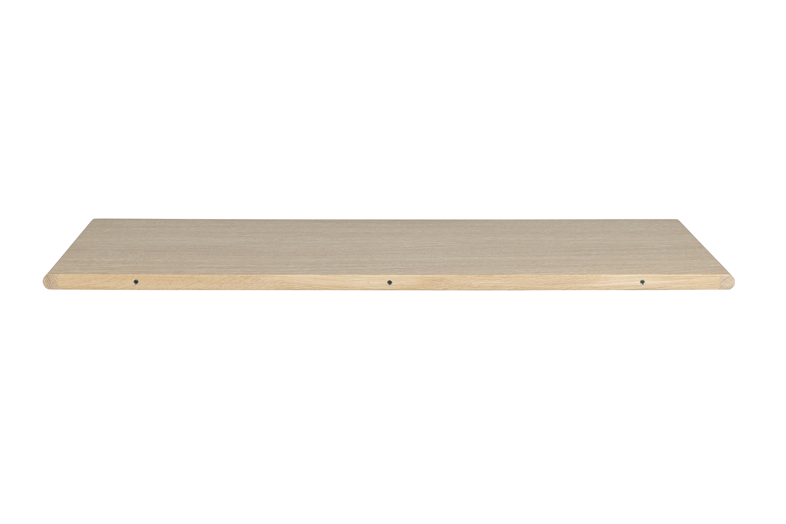 Nord heltre tilleggsplate 105x48 cm. Hvitoljet heltre eik.