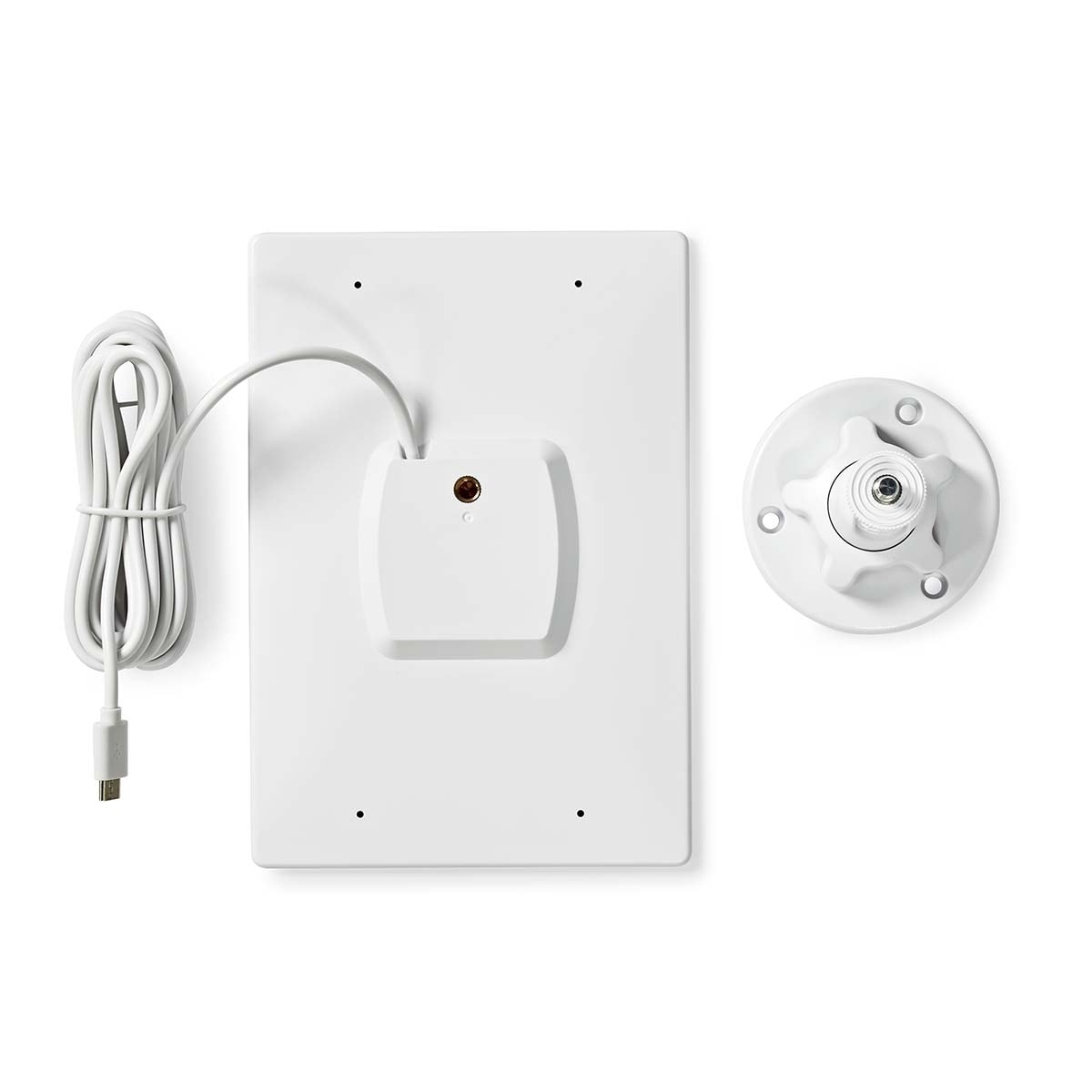 Nedis Solfanger | 5.3 V DC | 0.5 A A | Micro USB | Kabellengde: 3.00 m | Tilbehør til: WIFICBO30WT