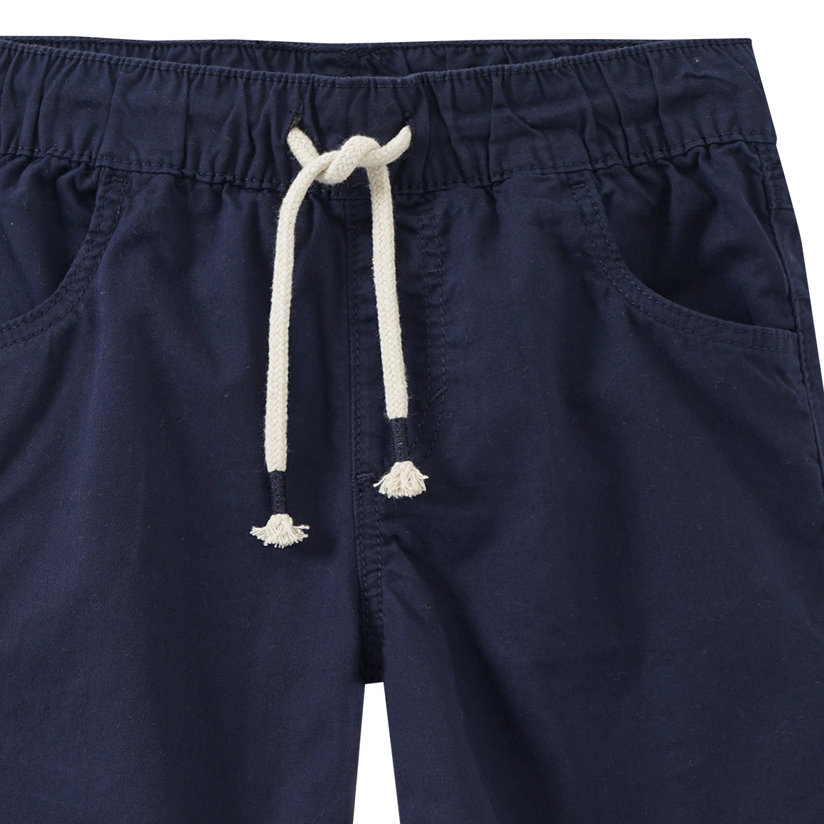 Famy Jungen Shorts mit Tunnelzug dunkelblau