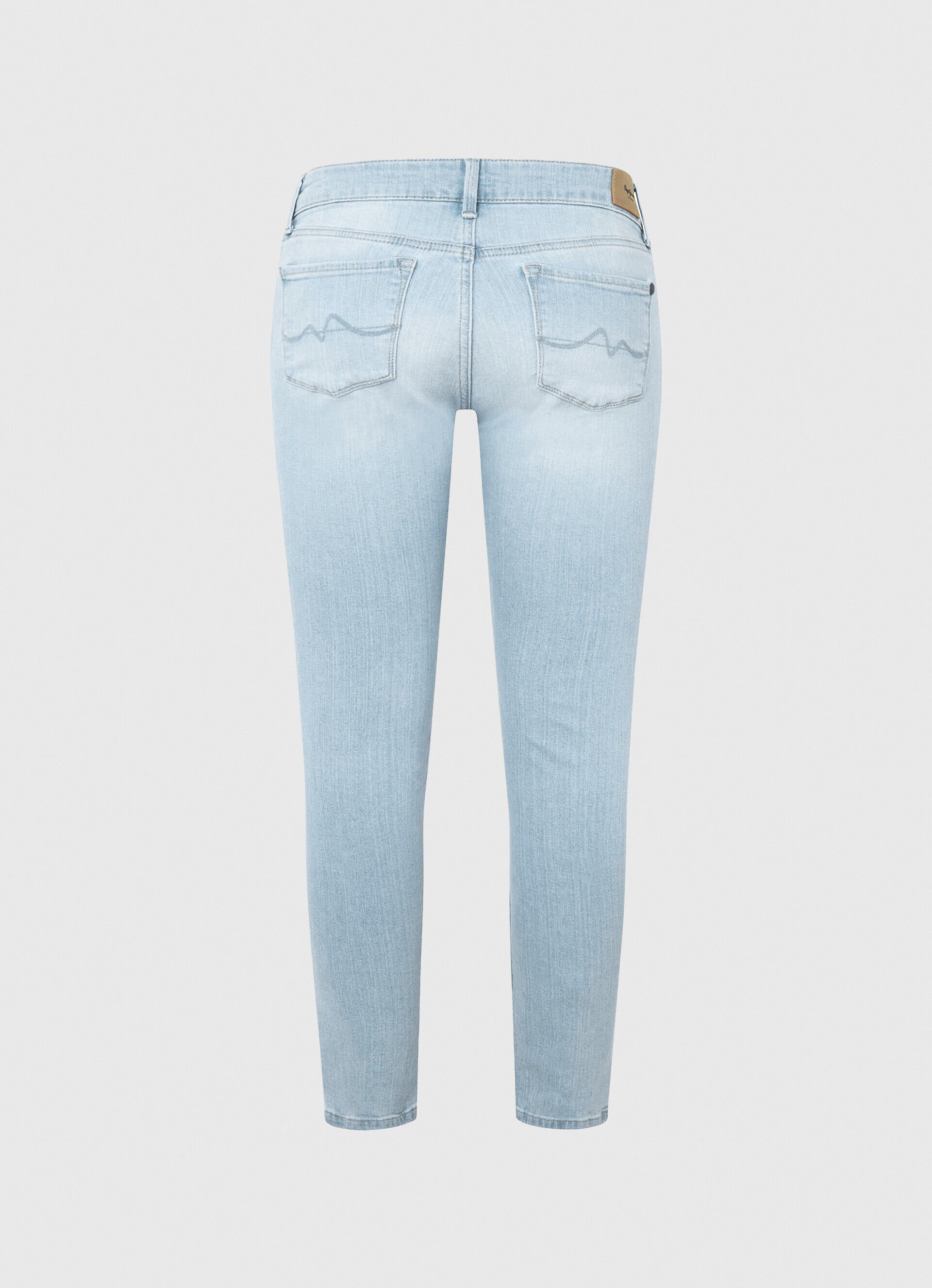 Calça jeans skinny de cintura média SOHO FIT - jeans