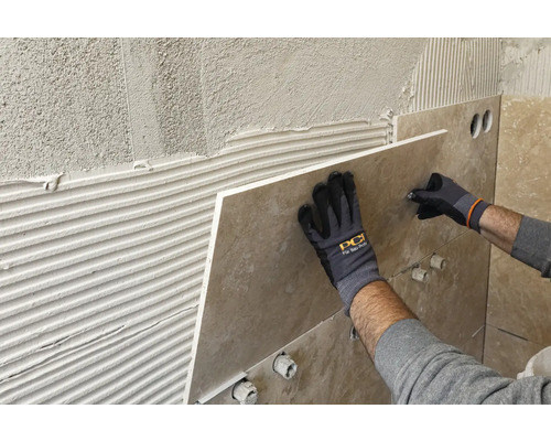 PCI Carraflex® vervormbare dunbedmortel voor natuursteenbekleding wit C2FTE-S1 25 kg