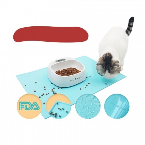 Tapete de silicone Petkit para animais de estimação com bordas elevadas