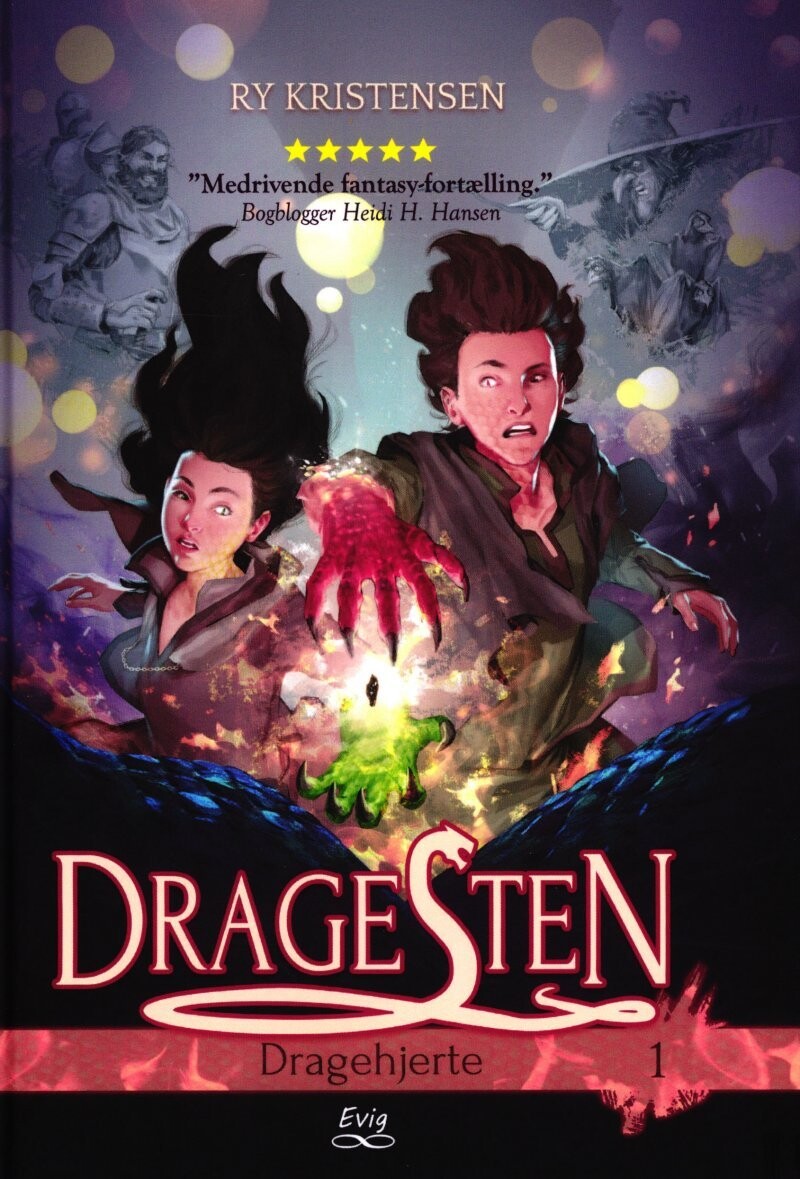 Dragesten 1 - Dragehjerte - Ry Kristensen - Bog