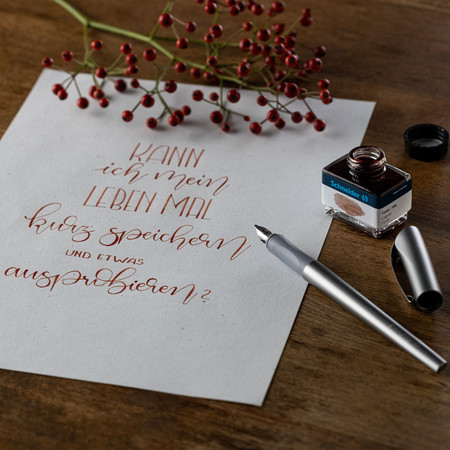 Schneider Callissima Kalligrafie-Füllhalter - anthrazit - 1.8 mm