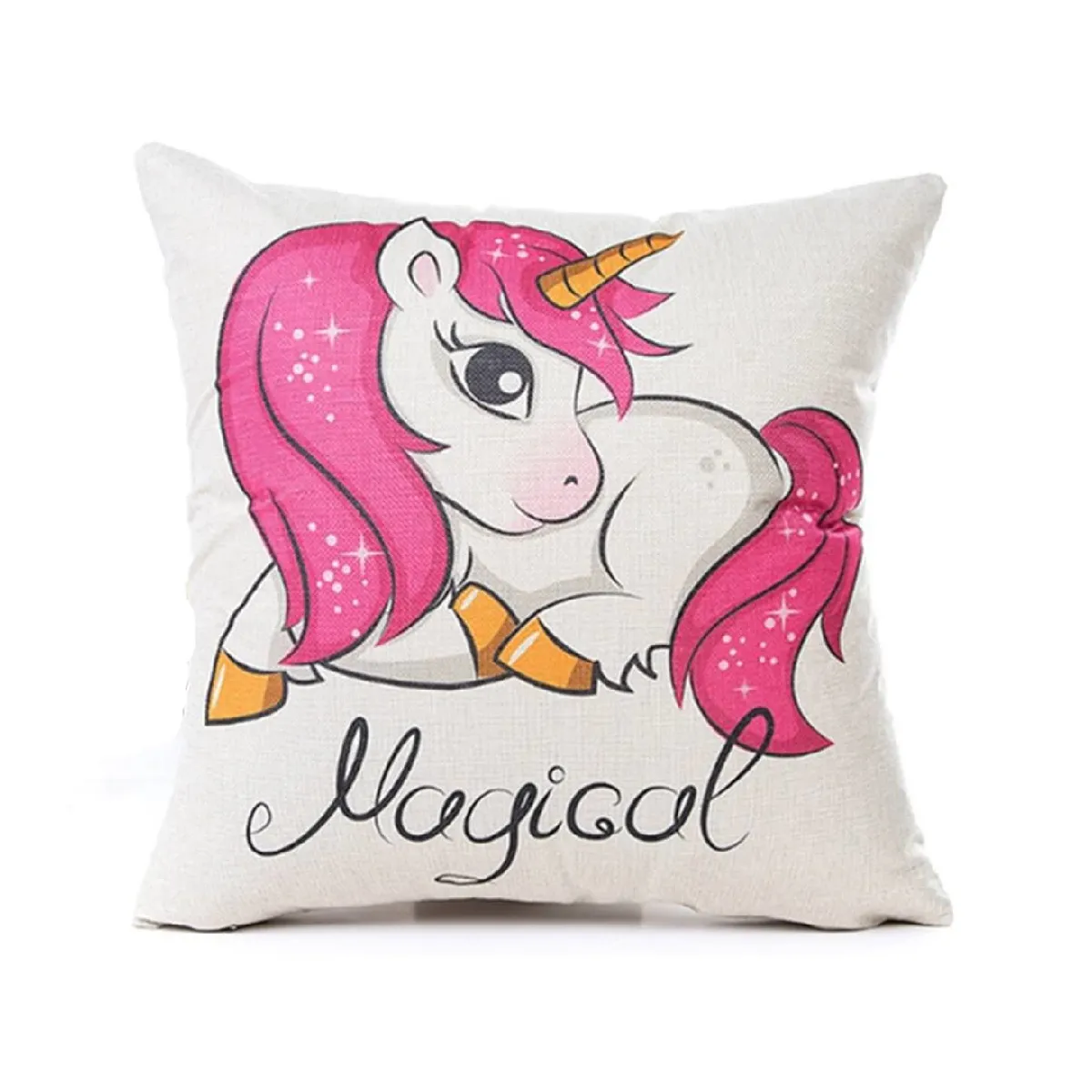 Housse de coussin Licorne 18
