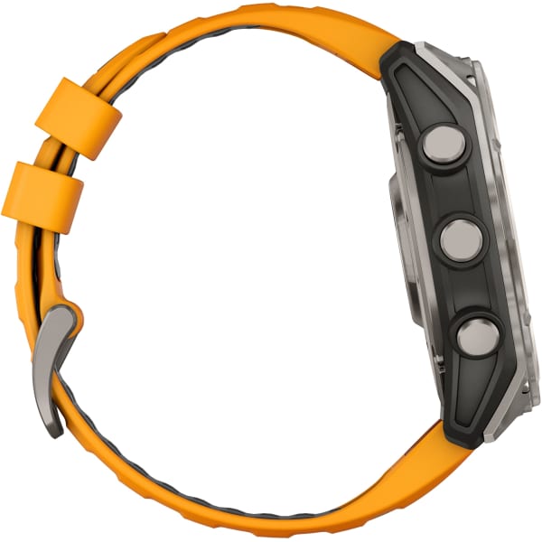 Montre cardio GPS GARMIN FENIX 8 AMOLED 51MM SAPPHIRE TITANIUM SOFT GOLD