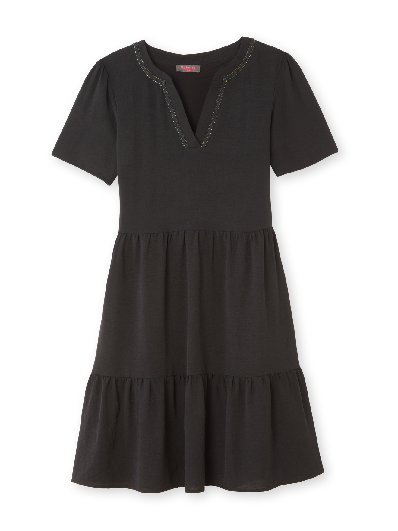Robe 2 volants évasée