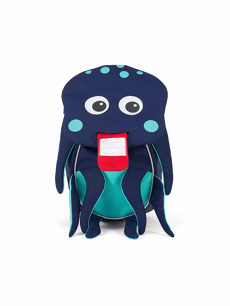 AFFENZAHN Kinder Rucksack  Kleine Freunde - Oliver Octopus blau