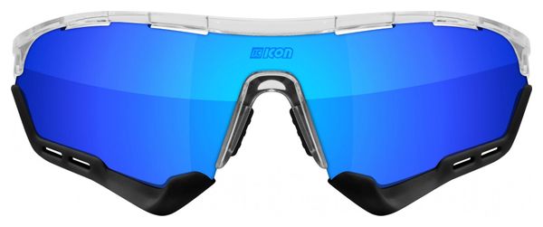 Scicon Sports Aerotech SCN PP Lunettes De Soleil De Performance Sportive (Multimirror Bleu Scnpp/Briller)
