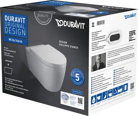 Duravit 45290900A1, CE, Hvid