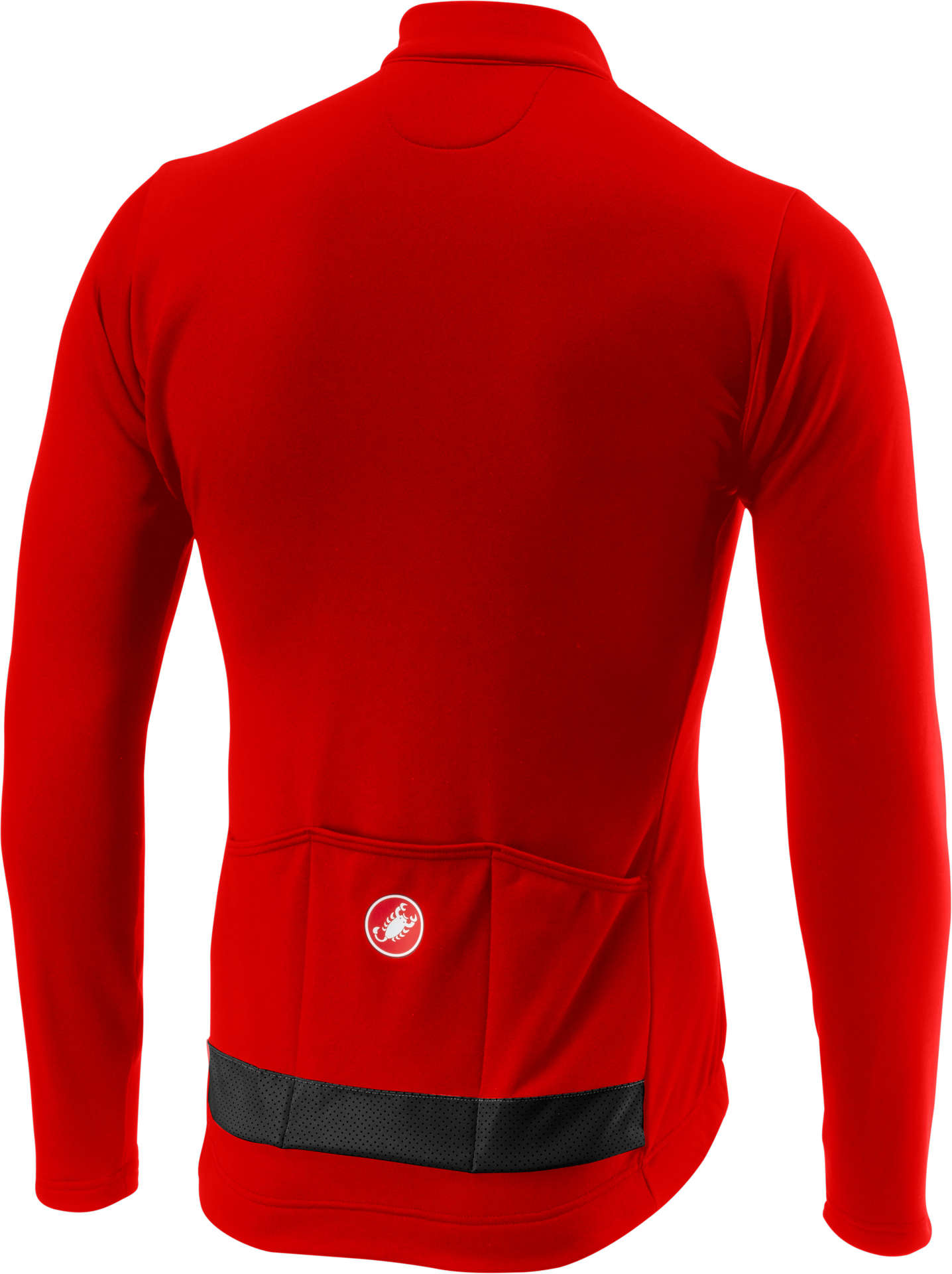 Castelli Puro 3 Fietsshirt Lange Mouwen Rood/Zwart Heren