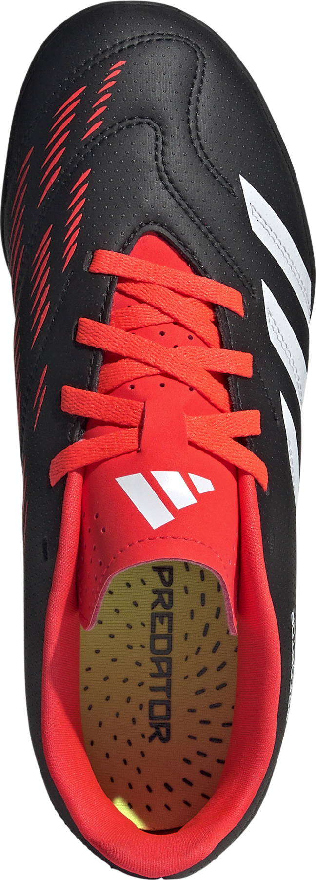 Predator Club TF Junior Core Black/Footwear White/Solar Red