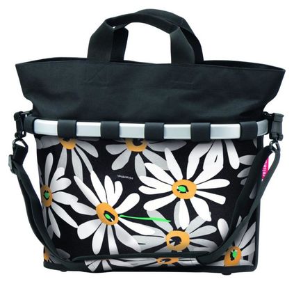 Panier Klickfix Oval Marguerites