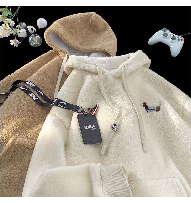 Samso - Fleece hoodie met borduursel voor honden